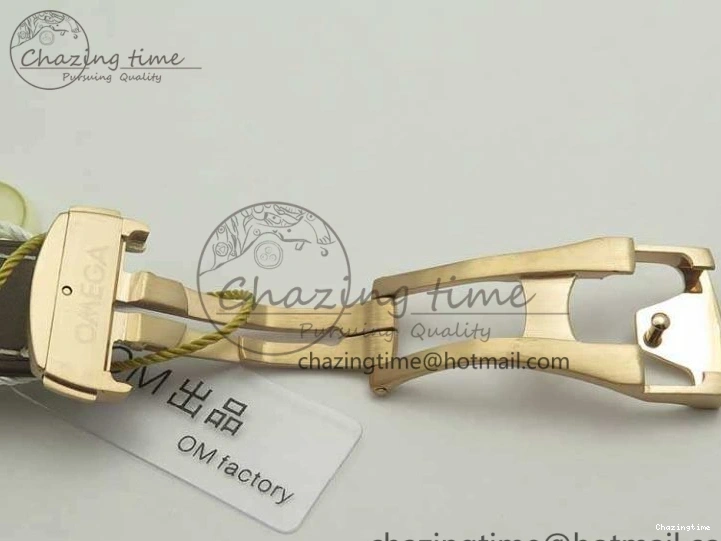 0324 Minimalist Speedmaster ’57 Co-Axial SS RG OMF 1:1 Best Edition White Dial On Leather Strap A9300 (Free Leather Strap) 8072